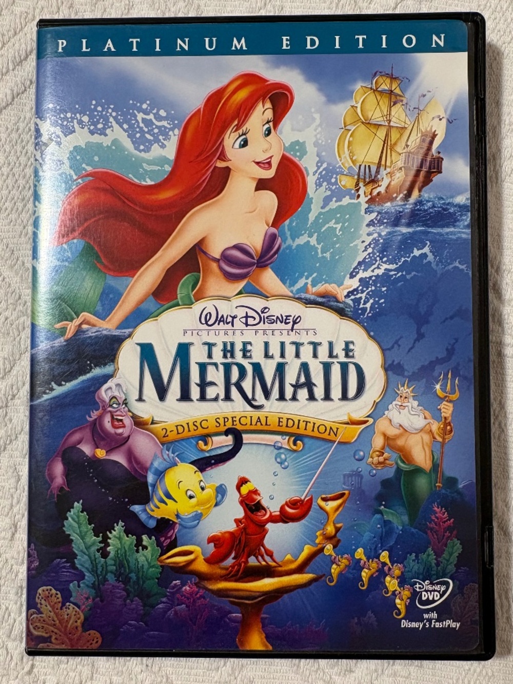 Disney's The Little Mermaid (DVD, 2006, 2-Disc Set, Platinum Edition)